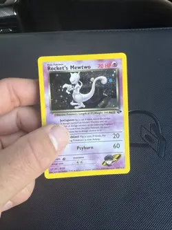 Pokemon TCG Rockets Mewtwo Gym Challenge Holo Card 14/132 - Image 1