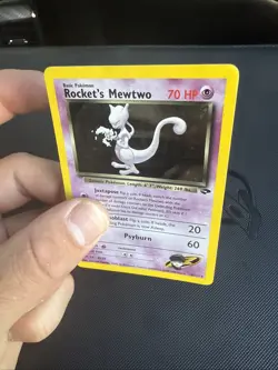 Pokemon TCG Rockets Mewtwo Gym Challenge Holo Card 14/132 - Image 3
