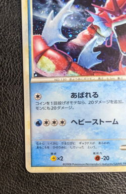 Pokemon Japanese Gyarados 004/L-P RANDOM BASIC PACK Holo Promo card 2009 - Image 5
