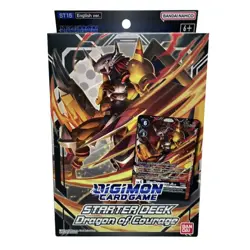 Digimon English Trading Card Game - Starter Deck ST-15 - DRAGON OF COURAGE - New - Image 1