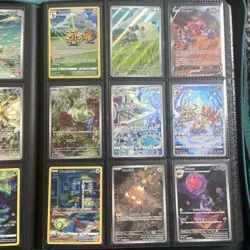 Pokemon Card Binder Collection With Modern Full Arts, V, Vstar And Sealed PROMOS - Image 5