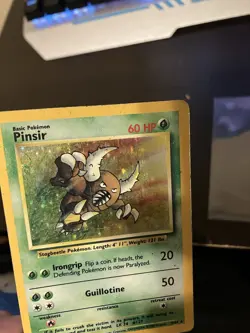 Pokemon TCG Pinsir Holo Rare Card Jungle Unlimited, No Symbol Error, Card 9/64 - Image 4