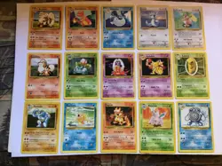 Pokemon TCG Vintage Base Set 66 Card Lot WOTC - Image 1