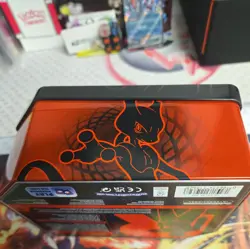 Pokemon Team Rocket MewTwo Tin EMPTY NO CARDS - Image 2