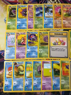 Pokemon Complete Fossil Uncommon & Common 32/32 Card Set Unlimited LP/NM - Image 2