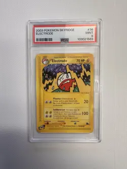 Pokemon Electrode Skyridge E Reader Card 36/144 Vintage 2003 - Image 1