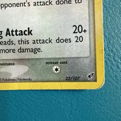 Rayquaza 22/107 EX Deoxys Pokemon Card Reverse Holo Foil Rare HP - Image 4