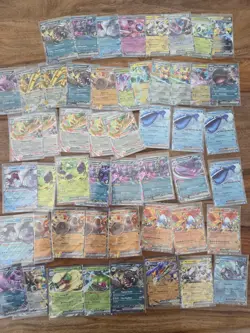 Pokemon EX Card Lot Mostly Destined Rivals Or Paradox Rift. NM Condition - Image 1