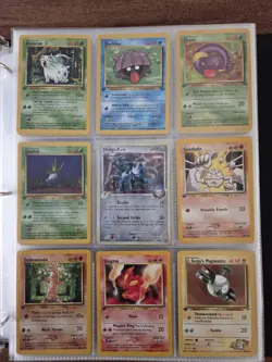 Pokemon TCG Vintage Binder Collection. Holo Rares - 1st Editions. 270 Cards. - Image 3