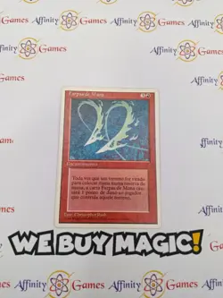 MTG | Manabarbs | 4th Edition | Regular | Moderately Played | Portugese - Image 1