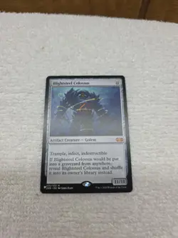 Blightsteel Colossus Double Masters #235/332 MTG Magic the Gathering - Image 1