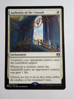 Authority of the Consuls The List Reprints Regular - Image 1