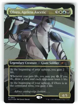 Oloro, Ageless Ascetic #1962 (Rainbow Foil) (NM) Secret Lair Slay The Day MTG - Image 1