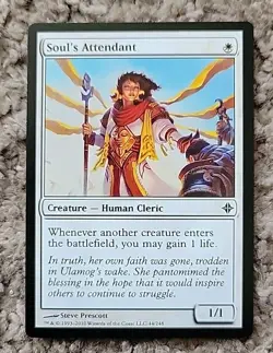 Soul's Attendant Rise of the Eldrazi Regular NM MTG Magic - Image 1