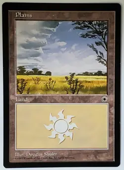 (6) Magic The Gathering Plains Basic Land Portal LP/NM Free Shipping - Image 2