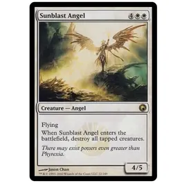 Sunblast Angel + 10 random rares! mtg rare Christmas gift Magic the - Image 1