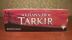 Khans of Tarkir Sealed Booster Box, English, MTG Magic the Gathering KTK 36 Pack - Image 1