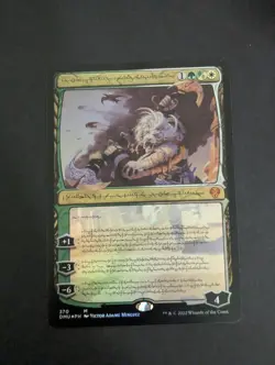 Ajani, Sleeper Agent NM FOIL PHYREXIAN Dominaria United 370 mtg - Image 1