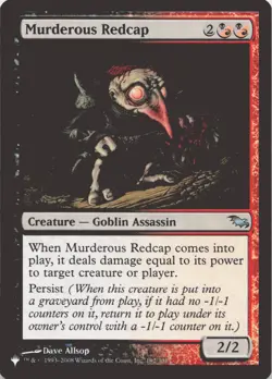 Murderous Redcap U The List Reprints 192/301 NM - Image 1