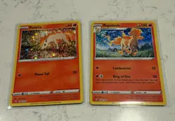 Ponyta 004/34 & Rapidash 005/34 Classic Collection Pokemon Card, Near Mint - Image 1