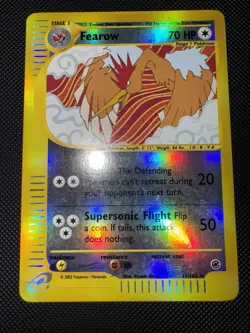 Pokemon TCG Expedition Base Set Fearow Card 045/165 Reverse Holo Lightly Played - Image 1