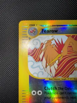 Pokemon TCG Expedition Base Set Fearow Card 045/165 Reverse Holo Lightly Played - Image 2