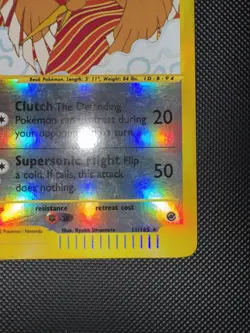 Pokemon TCG Expedition Base Set Fearow Card 045/165 Reverse Holo Lightly Played - Image 4
