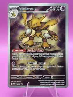Pokemon TCG - Alakazam 009 (Black Star Promo) - Mega Evolution Promo - Image 1
