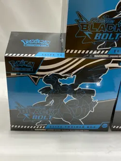 Pokemon TCG: Black Bolt - Elite Trainer Box Lot of 3x - Image 2