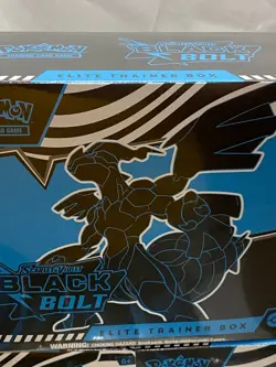 Pokemon TCG: Black Bolt - Elite Trainer Box Lot of 3x - Image 4