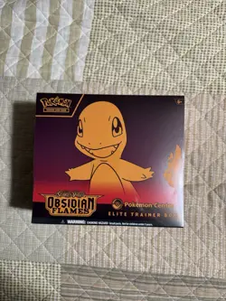 Obsidian Flames Pokemon Center Scarlet Violet Elite Trainer Box ETB Sealed - Image 1