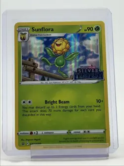 SUNFLORA 2022 POKEMON BLACK STAR PROMOS SILVER TEMPEST STAMP SWSH269 Q1303 - Image 1