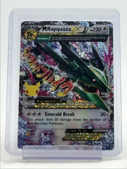 M RAYQUAZA EX 2015 POKEMON XY ROARING SKIES CLASSIC COLLECTION 76/108 Q3726 - Image 1