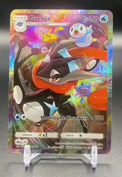 Pluto Coco #27 - Grenja (Greninja) - 1st Edition Pokemon Fan Art /200 - Image 1