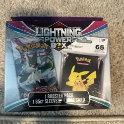 Pokemon Lightning Power Box New Sealed - Image 1