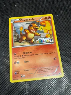 Pokemon TCG Charmander Build-a-bear Workshop Promo 17/113 Promo - Image 1