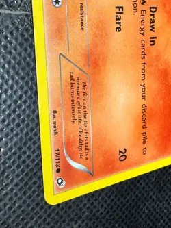 Pokemon TCG Charmander Build-a-bear Workshop Promo 17/113 Promo - Image 5