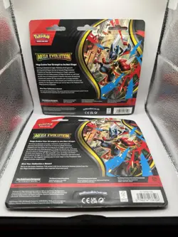 Pokemon - ME01: Mega Evolution (MEG) - 2x 3-Pack Blister - Psyduck + Golduck - Image 2