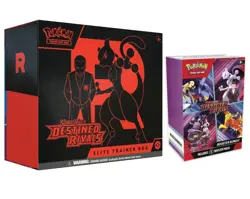Pokemon TCG Destined Rivals Elite Trainer Box ETB + Booster Bundle SEALED NEW - Image 1