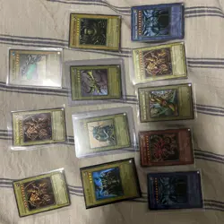 Vintage Yugioh holo lot! Misprint Fades! Curse of dragon LOB 1st FADED wavy NM+ - Image 2