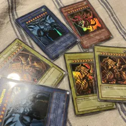 Vintage Yugioh holo lot! Misprint Fades! Curse of dragon LOB 1st FADED wavy NM+ - Image 5