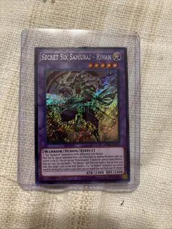 YUGIOH SECRET SIX SAMURAI ROHAN SPWA-EN006 1ST SECRET (NM) - Image 1