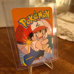 Ninetales #038 2000 Pokemon Vending Prism Holo Sticker Card - Image 2