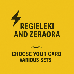 Pokemon TCG Regieleki and Zeraora Choose Your Card-Various Sets and Styles- LP+ - Image 1
