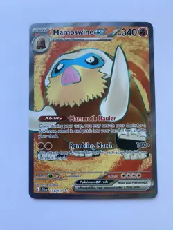 Mamoswine EX - 174/159 - Ultra Rare - Journey Together - Pokemon TCG Card - Image 1