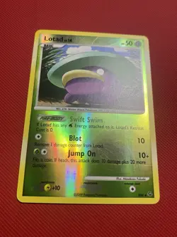 Lotad (Shiny) SH4-12 Platinum Reverse Holo Pokemon Card TCG - Image 3