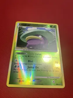 Lotad (Shiny) SH4-12 Platinum Reverse Holo Pokemon Card TCG - Image 5