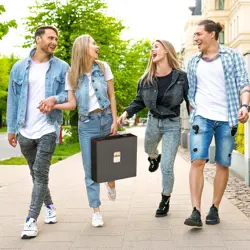 Card Storage Box 3200+ MTG Deck Box with 30 Colorful Divider, 4 Row Commander... - Image 3