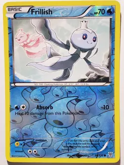 REVERSE HOLO Frillish 38/135 VLP - Plasma Storm Pokemon Card Akira Komayama Art - Image 1