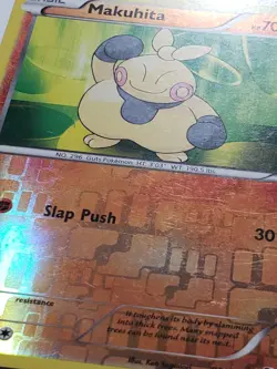 REVERSE HOLO Makuhita 82/149 VLP Boundaries Crossed Pokemon Card - Ken Sugimori - Image 2